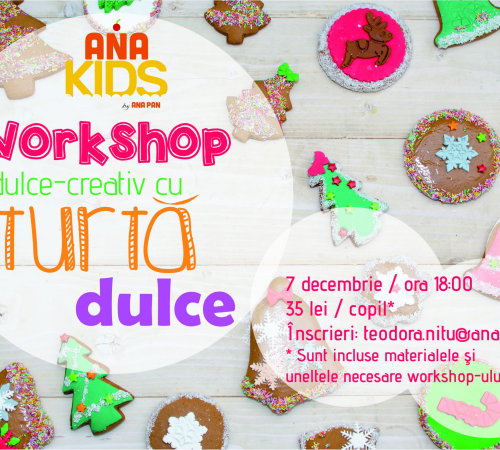 Workshop #dulcecreativ in turta dulce Workshop #dulcecreativ in turta dulce